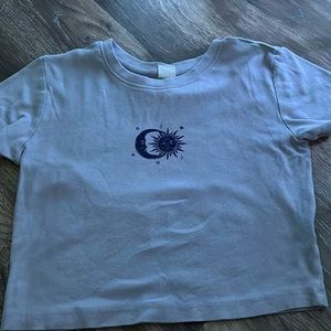 Brand new top,trendy for teens, great for back to school